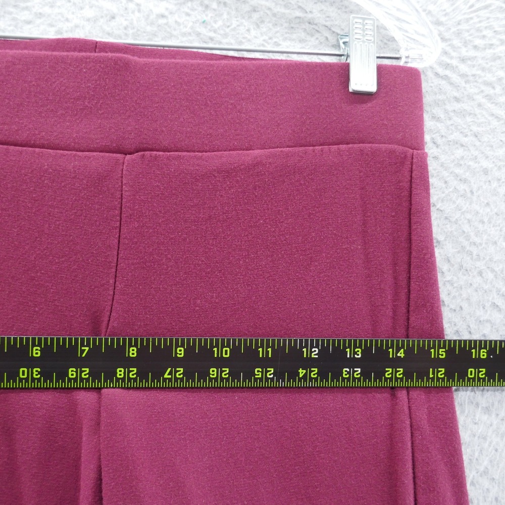 Torrid Womens Berry Wine Modal Cotton Spandex Stretch Leggings Size 0 US Large - Picture 7 of 14